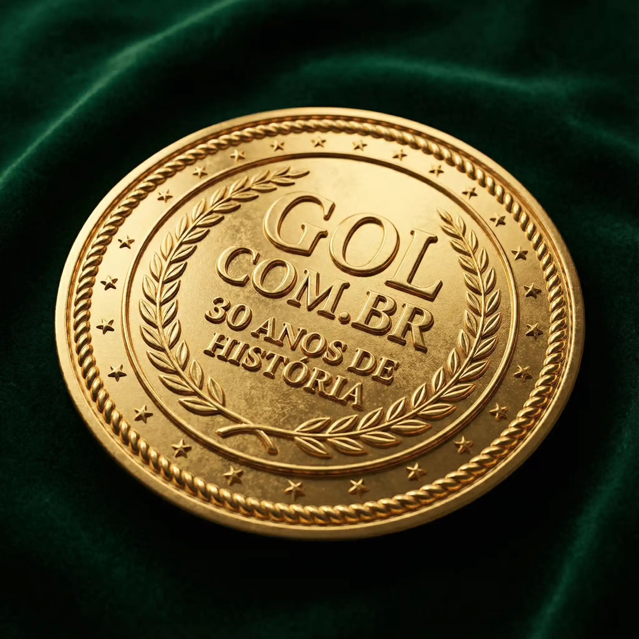 Medalha comemorativa dos 30 anos